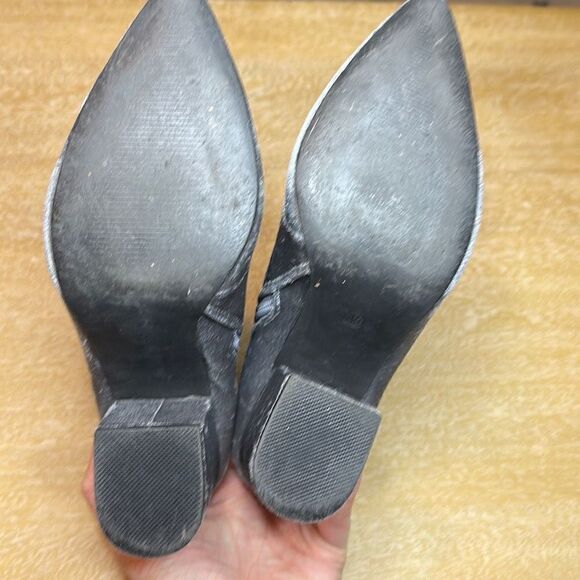 Steve Madden Stable Velvet Booties - Picture 5 of 9